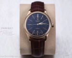 Perfect Copy Rolex Geneve Cellini Price - Black Dial Rose Gold Case 39 MM 8215 Automatic Men's Watch